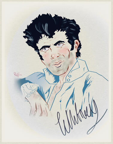 The man the myth - My impression of a connection character from my group’s ‘Good Society’ ttrpg game and a penned hack called ‘Percival’ also an excuse to try out a minimalist style